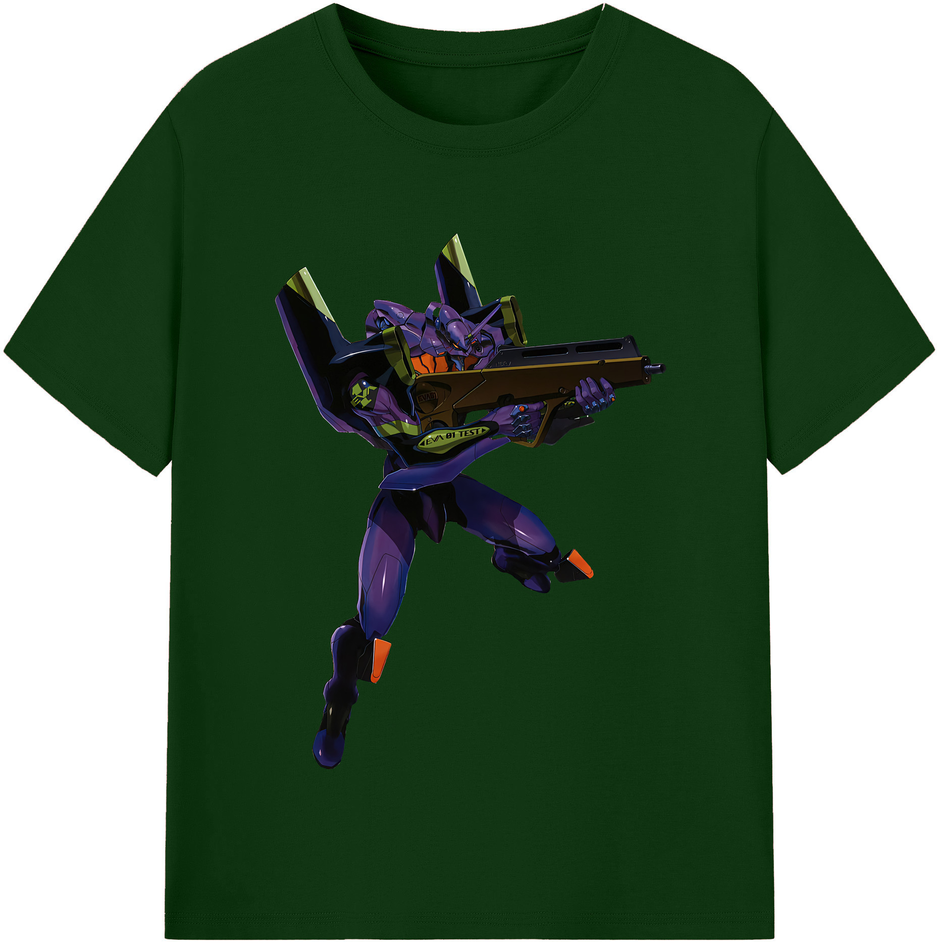 （画像用） EVA 新世紀エヴァンゲリオン 綿100％半袖Tシャツ（フロントプリント）